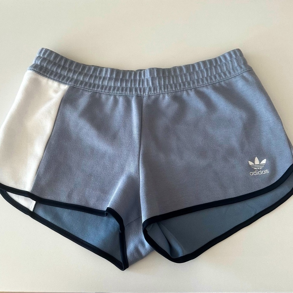 Blue Adidas Sweat Shorts